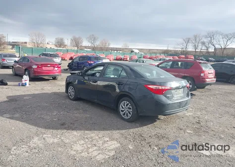 2019 Toyota Corolla Le z USA, uszkodzony, nr VIN 2T1BURHE6KC218275